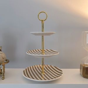 Tiered Ceramic Jewelry Tray